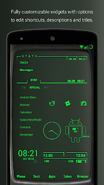 Image 3 for Terminal Green - CRT Them…