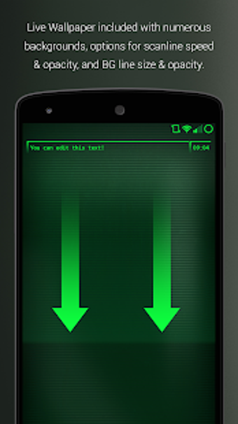 Image 0 for Terminal Green - CRT Them…