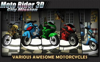 Imagen 2 para Moto Rider 3D: City Missi…