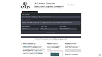 Image 0 for Carousel generator