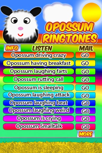 Image 0 for Opossum Ringtones