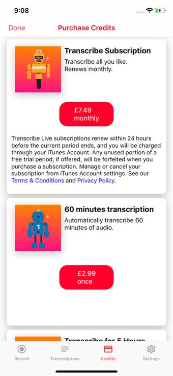 Image 0 for Transcribe Live