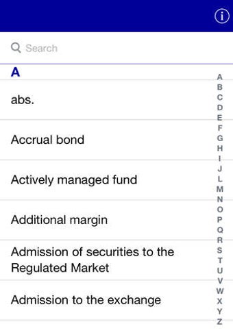 Image 0 for Exchange Glossary