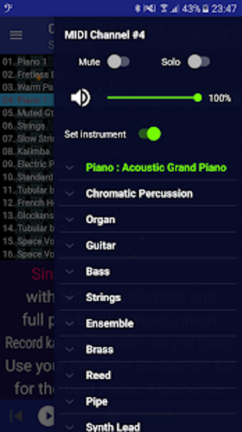 Image 2 for MIDI Clef Karaoke Player