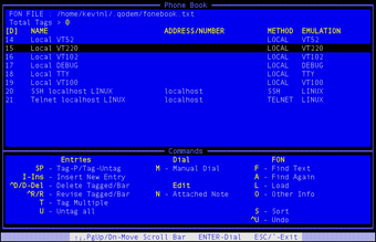 Imagen 4 para Qodem Terminal Emulator (…