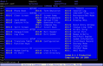 Imagen 0 para Qodem Terminal Emulator (…
