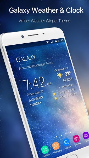 Imagen 1 para Clock and Weather Widgets…