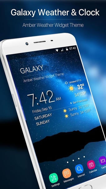Imagen 3 para Clock and Weather Widgets…
