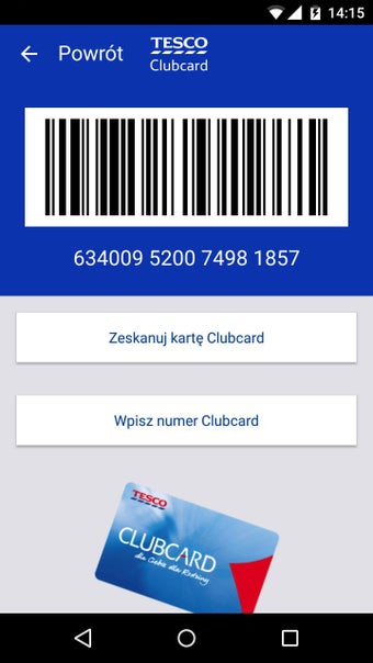 Imagen 2 para Tesco Clubcard Poland