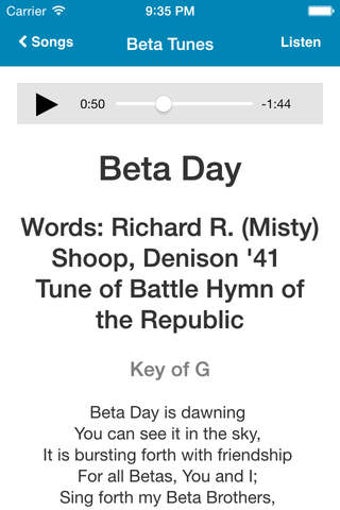 Image 0 for Beta Tunes (Beta Theta Pi…