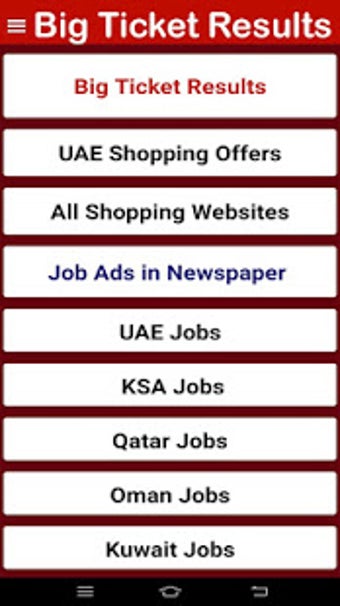 Image 0 for UAE Big Ticket Abu Dhabi …