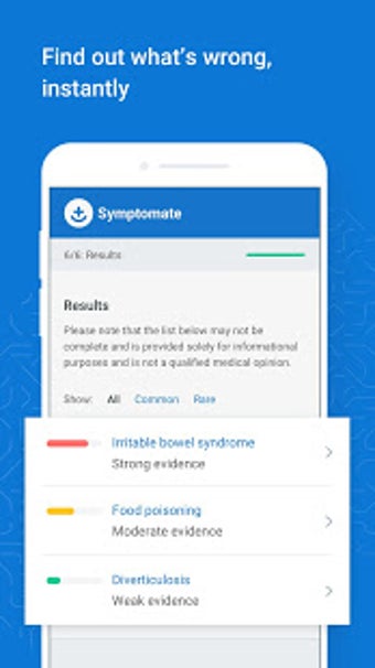 Imagen 0 para Symptomate  Symptom check…