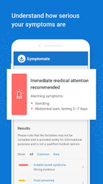 Image 0 for Symptomate  Symptom check…