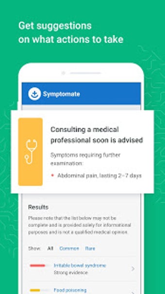 Imagen 1 para Symptomate  Symptom check…