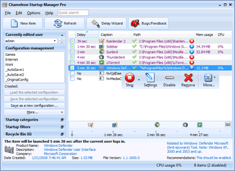 Image 0 for Chameleon Startup Manager