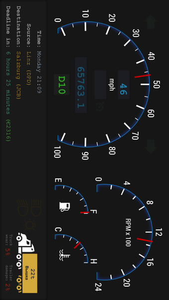 Image 2 for Dashboard for Truck Simul…