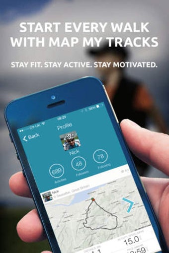 Image 0 for Map My Tracks Walking Out…