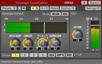 Imagen 0 para Voxengo TransGainer (32 b…
