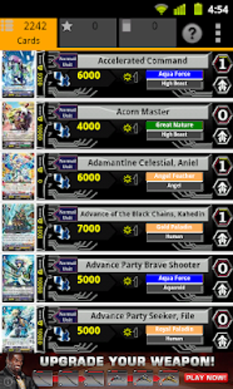Imagen 0 para Cardfight Vanguard Databa…