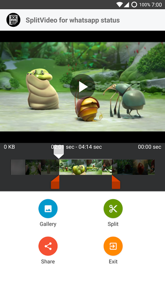 Image 1 for SplitVideo for WhatsApp S…