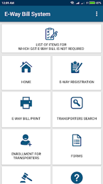 Imagen 2 para GST E-Way Bill System