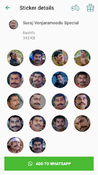 Imagen 1 para Malayalam sticker for Wha…