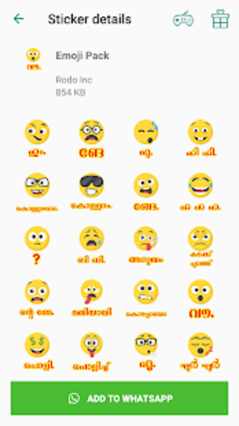 Imagen 2 para Malayalam sticker for Wha…