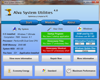 Imagen 1 para Alva System Utilities