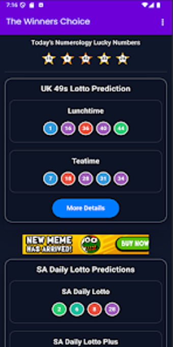 Image 0 for lotto Prediction 24 App