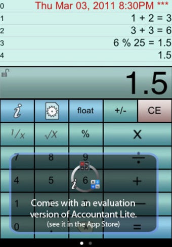 Image 0 for Paper Calc Office Lite - …
