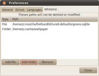 Image 1 for BleachBit for CentOS