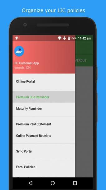 Image 2 for LIC Customer Portal App