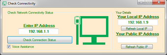 Image 0 for Network Connectivity Test…