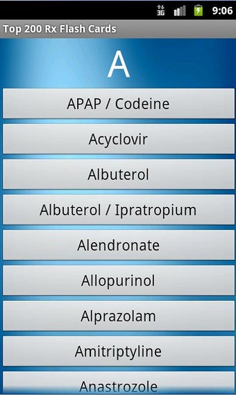 Imagen 1 para Top 200 Rx Drug Flash Car…