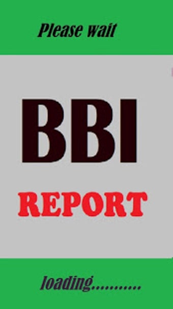 Imagen 2 para BBI Report app - Governme…
