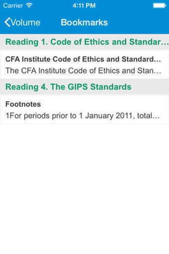 Image 0 for CFA Program Study App