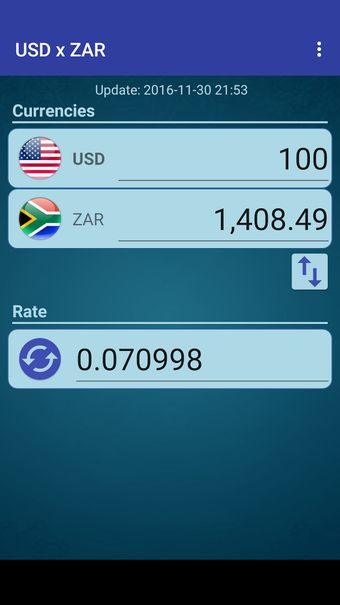 Imagen 1 para US Dollar x South African…