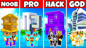 Image 1 for Noob vs Pro vs Hacker vs …