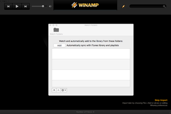 Imagen 2 para Winamp for Mac