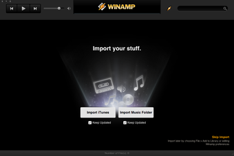 Imagen 1 para Winamp for Mac