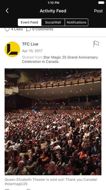 Imagen 0 para TFC Live Events