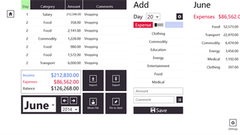 Image 1 for MoneyMate for Windows 10