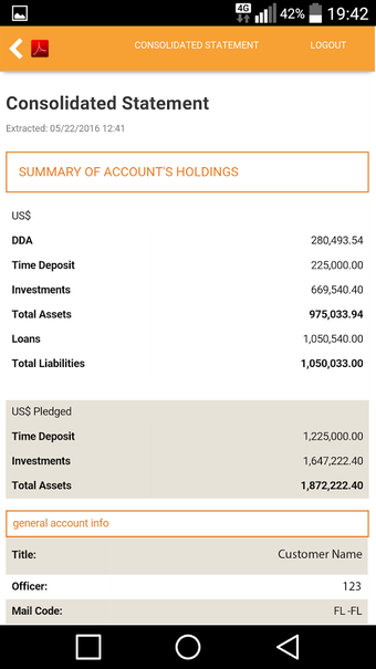 Image 0 for IDB BANK CS