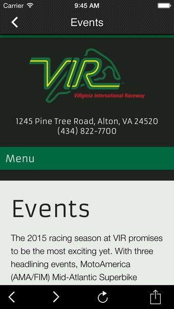 Image 0 for Virginia International Ra…