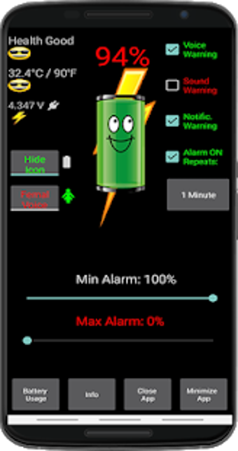 Imagen 1 para Battery Alarm