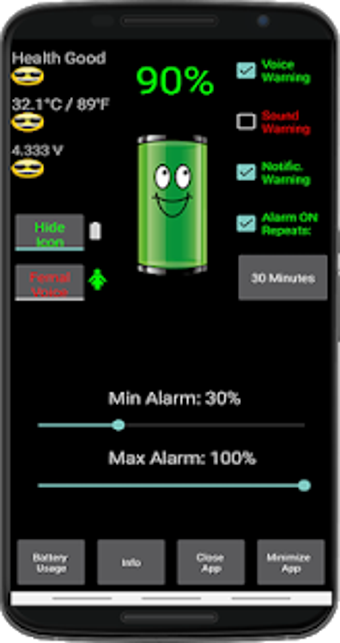 Imagen 1 para Battery Alarm