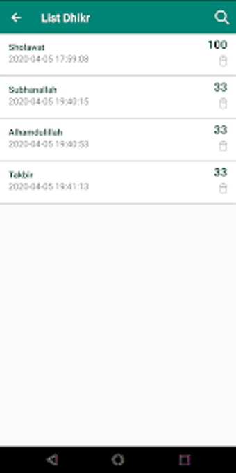 Imagen 2 para Tasbih Digital Counter Fr…