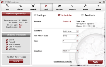 Imagen 1 para SWITZ Antivirus
