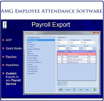 Image 6 for AMG Time Attendance Syste…