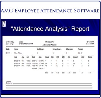 Image 2 for AMG Time Attendance Syste…